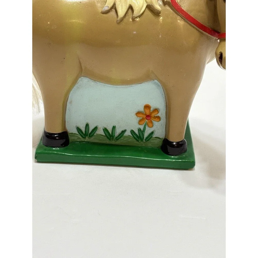 Vintage Ceramic Horse Shaped Hand Soap Dispenser